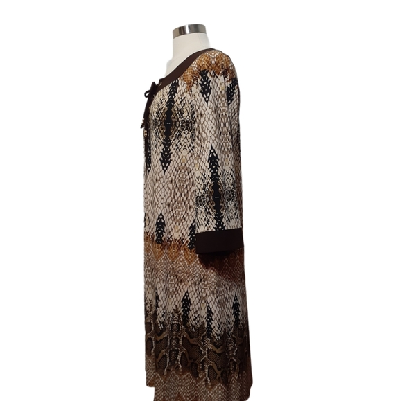 Curations Snake Skin Animal Print Dress - Picture 13 of 16